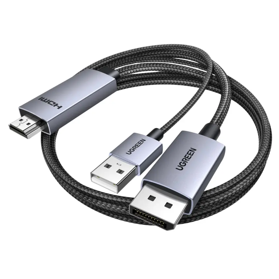 UGREEN 55329 HDMI to DisplayPort 4K Cable 2m – photo 2