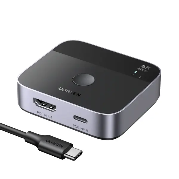 UGREEN 55452 USB-C + HDMI 2-In-1 Switch - Shopo.lk Sri Lanka