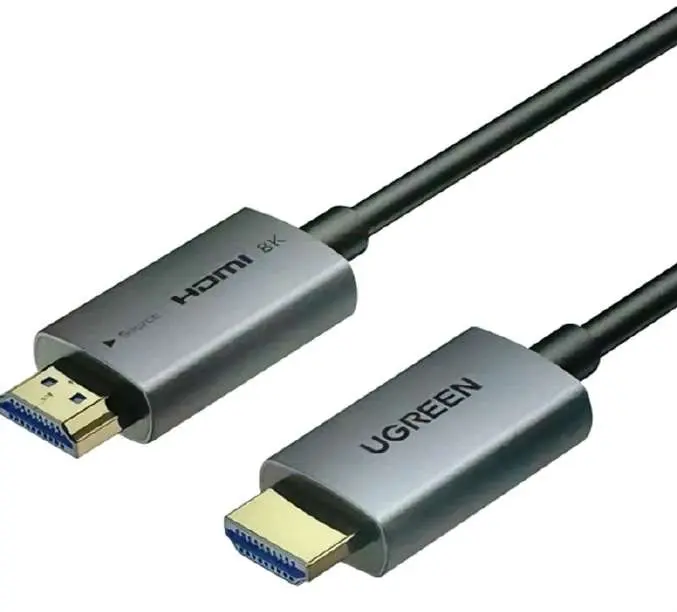 UGREEN 55504 8K HDMI Male to Male Fiber Optic Cable 10M - Shopo.lk Sri Lanka