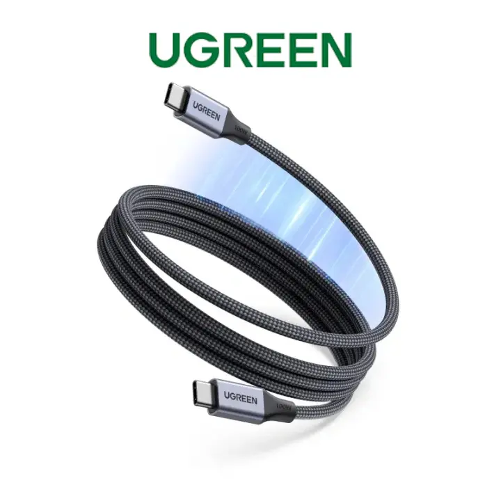 UGREEN 55517 USB-C to USB-C PD Magnetic Fast Charging Cable L520 - Shopo.lk Sri Lanka