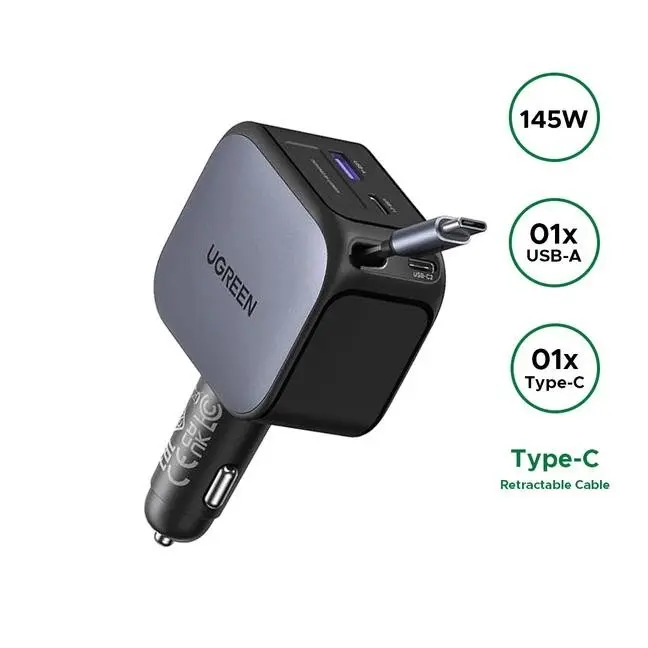 UGREEN 55910B Nexode 145W Fast Car - Shopo.lk Sri Lanka