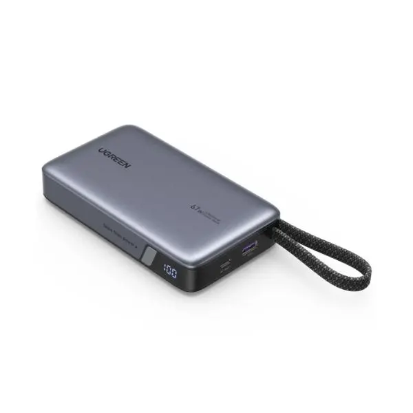 UGREEN 55996B Nexode 67W Power Bank with Built-in Cable - Shopo.lk Sri Lanka