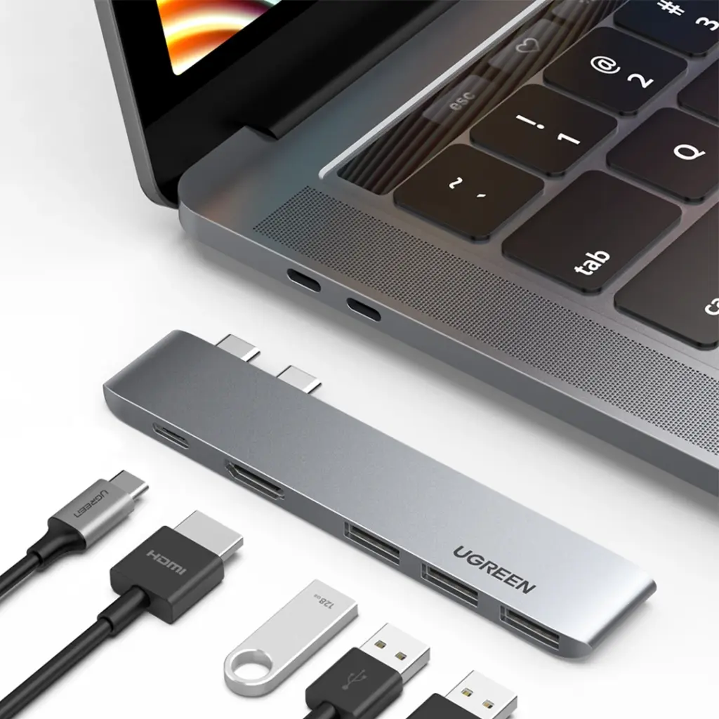 UGREEN 60559 5-in-1 USB-C Hub Adapter - Shopo.lk Sri Lanka