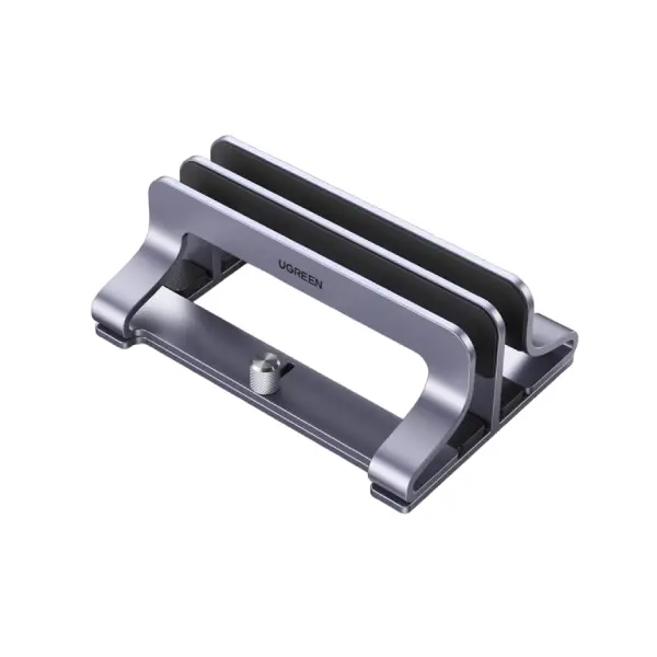 UGREEN 60643 Vertical Dual Slot Laptop Stand for Desk - Shopo.lk Sri Lanka