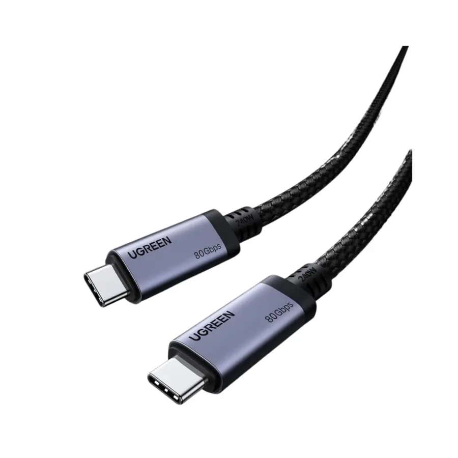 UGREEN 65383 USB4 Gen 4 USB-C to USB-C Cable 5A – 1 Meter - Shopo.lk Sri Lanka