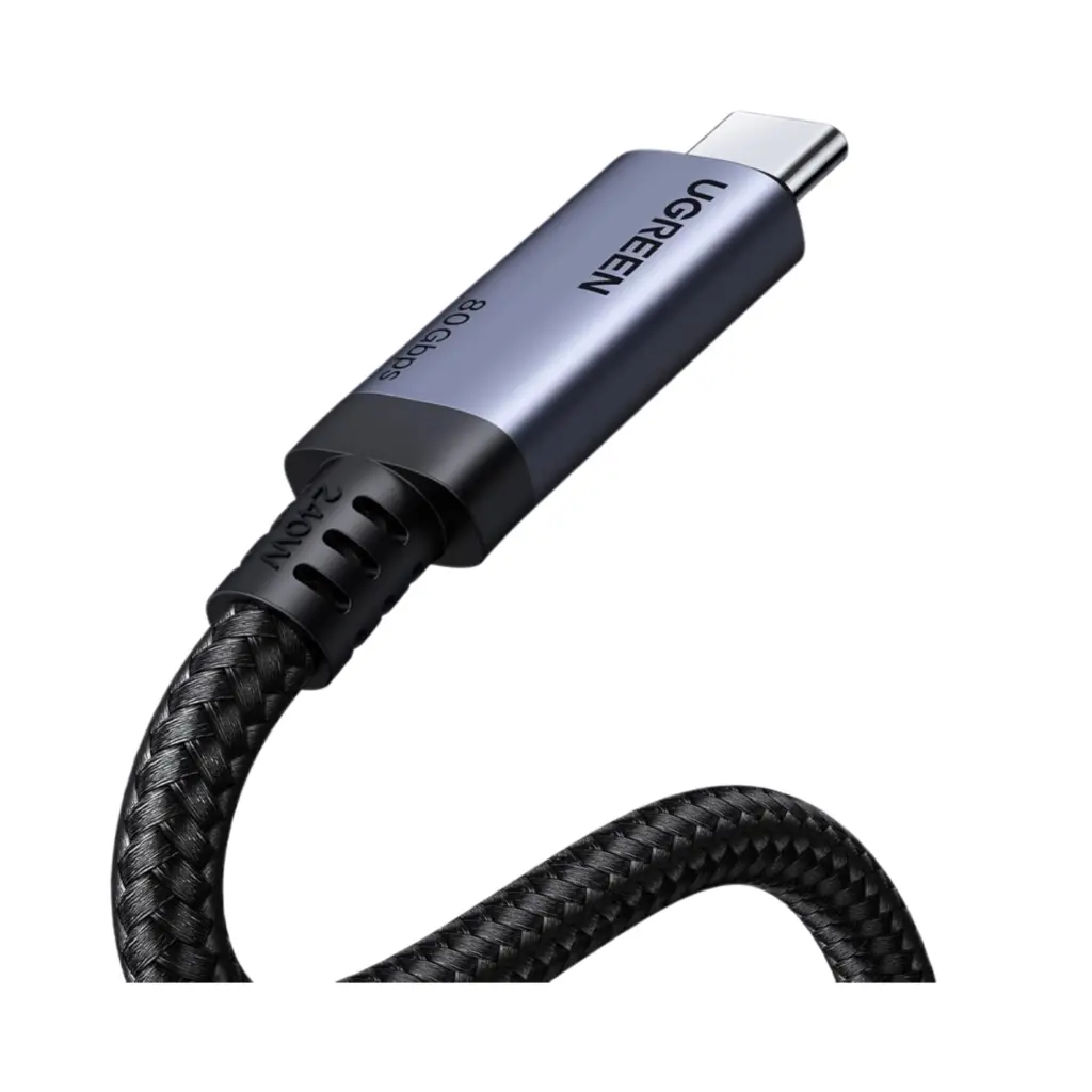UGREEN 65383 USB4 Gen 4 USB-C to USB-C Cable 5A – 1 Meter - Shopo.lk Sri Lanka