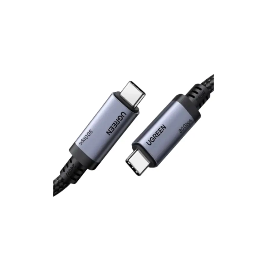UGREEN 65383 USB4 Gen 4 USB-C to USB-C Cable 5A – 1 Meter - Shopo.lk Sri Lanka