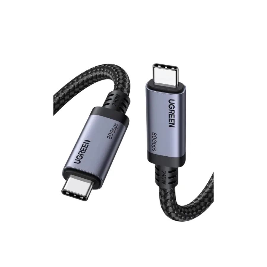 UGREEN 65383 USB4 Gen 4 USB-C to USB-C Cable 5A – 1 Meter - Shopo.lk Sri Lanka