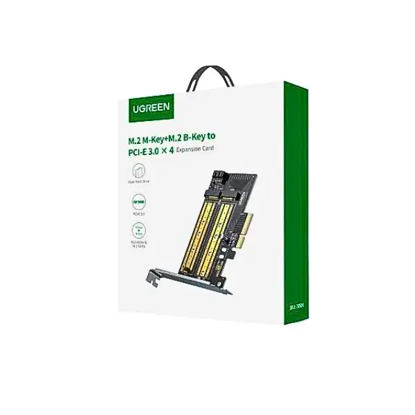 UGREEN 70504 M.2 SATA + NVMe PCIe 3.0 x4 Expansion Card - Shopo.lk Sri Lanka