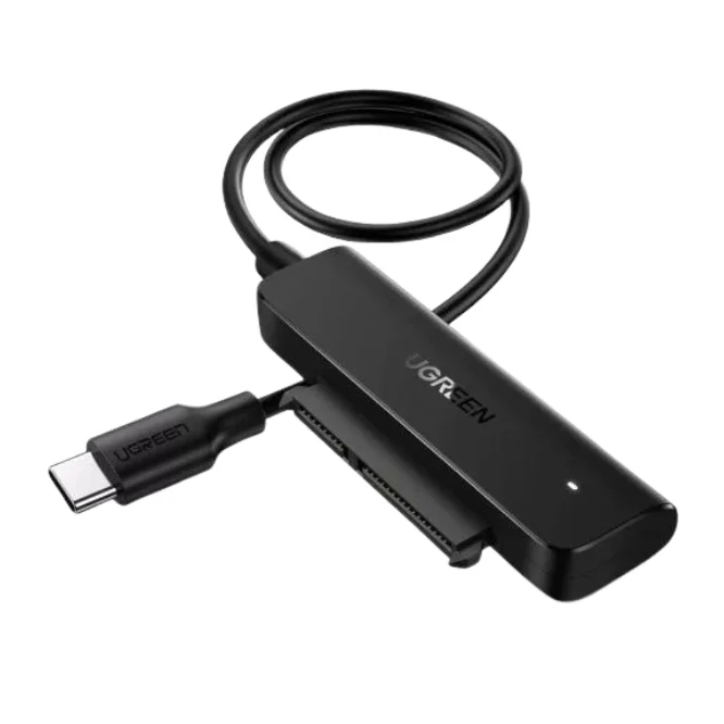 UGREEN 70610 Adapter 2.5 '' SATA III 3.0 HDD SSD - USB Type C 3.2 Gen 1 (SuperSpeed USB 5 GBPS) - Shopo.lk Sri Lanka
