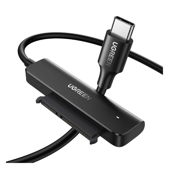 UGREEN 70610 Adapter 2.5 '' SATA III 3.0 HDD SSD - USB Type C 3.2 Gen 1 (SuperSpeed USB 5 GBPS) - Shopo.lk Sri Lanka