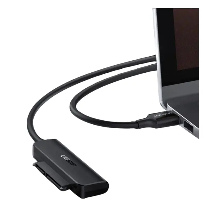 UGREEN 70610 Adapter 2.5 '' SATA III 3.0 HDD SSD - USB Type C 3.2 Gen 1 (SuperSpeed USB 5 GBPS) - Shopo.lk Sri Lanka