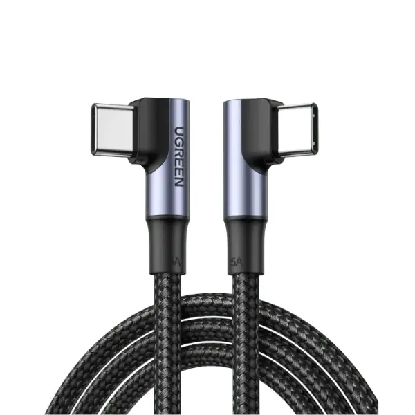 UGREEN 70696 100W USB-C PD 90° Cable 1M - Shopo.lk Sri Lanka