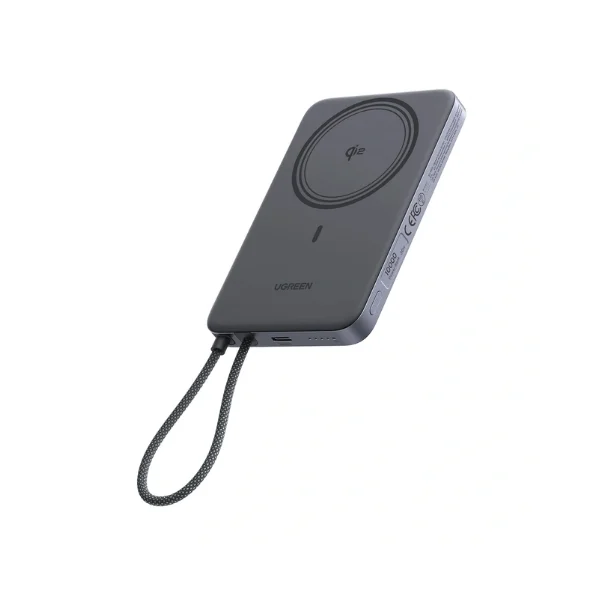 UGREEN 75982B MagFlow Air 10000mAh 15W Magnetic Power Bank - Shopo.lk Sri Lanka