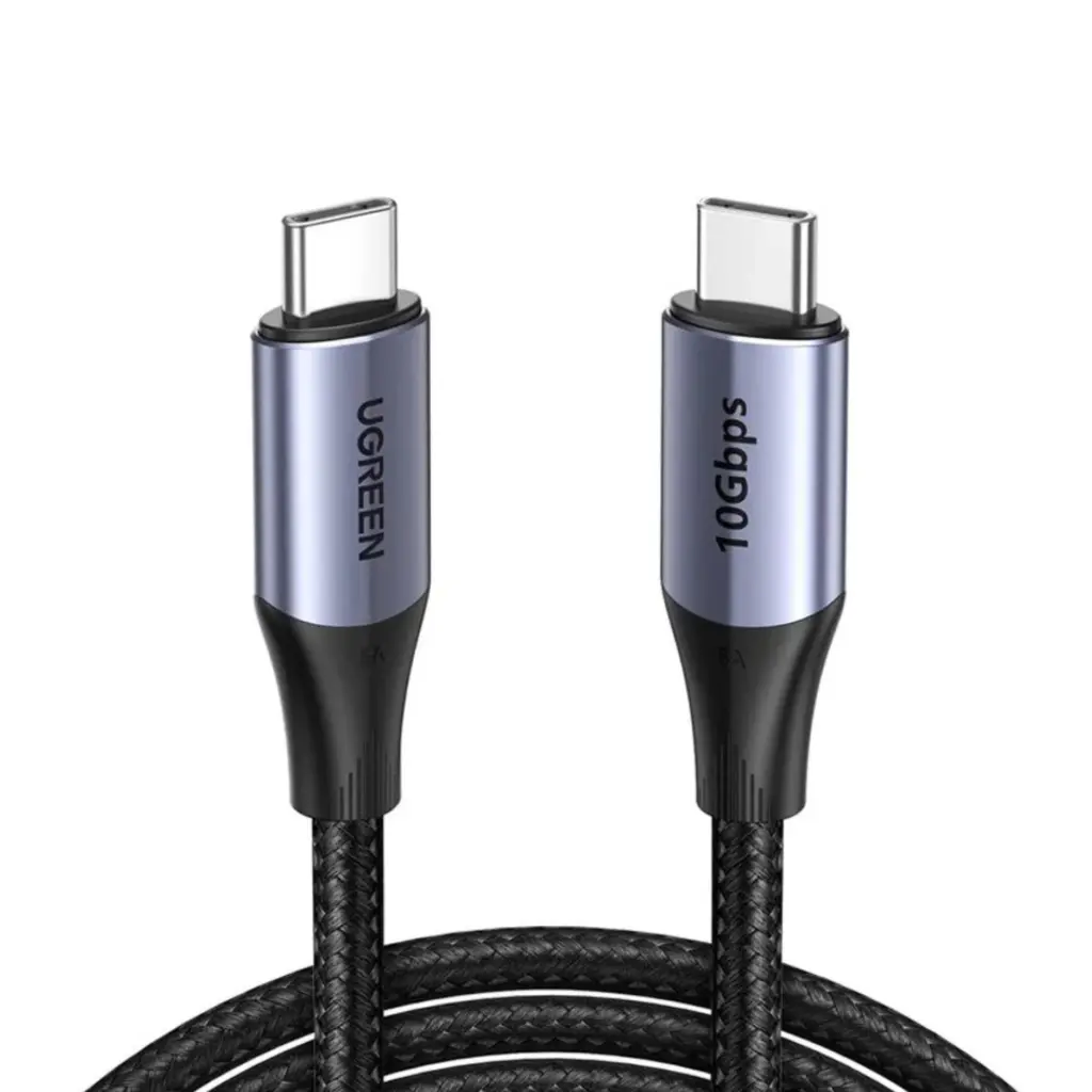 UGREEN 80150 USB 3.2 Gen Type-C to Type-C Cable 1m Black - Shopo.lk Sri Lanka