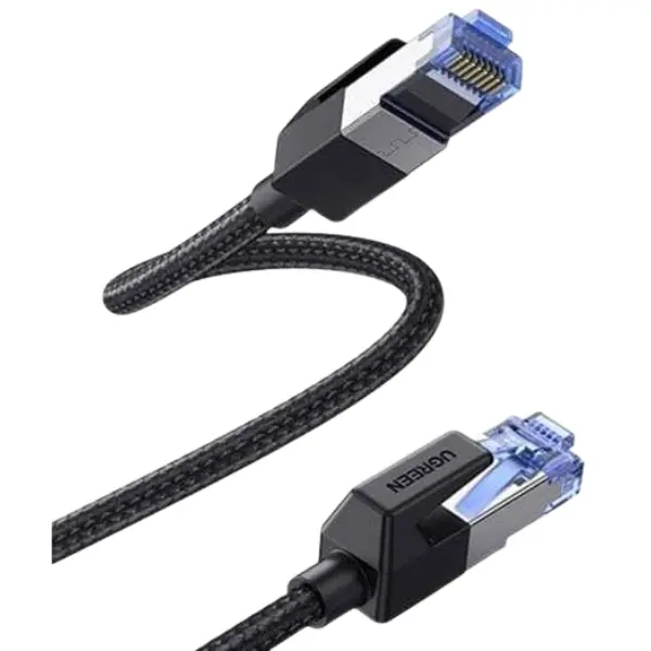 UGREEN 80430 Cat8 Pure Copper Ethernet Cable 1.5m – Black - Shopo.lk Sri Lanka