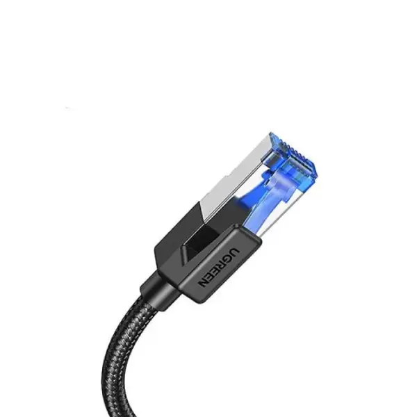 UGREEN 80431 Cat8 Shielded Round Braided Cable Modular Plugs 2m - Shopo.lk Sri Lanka