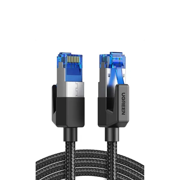 UGREEN 80432 Cat8 Shielded Round Braided Cable Modular Plugs 3m - Shopo.lk Sri Lanka
