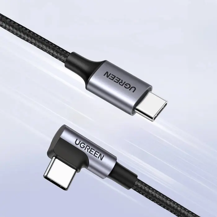 UGREEN 80714 USB-C 2.0 Angled USB-C M/M Cable 3M US255 - Shopo.lk Sri Lanka