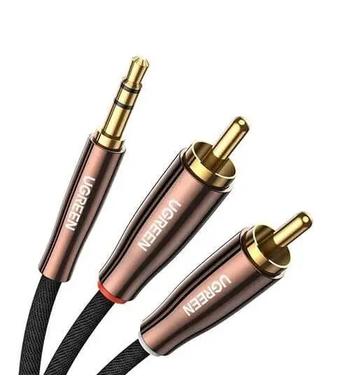 UGREEN 80847 3.5MM Male to 2 X Rca - Shopo.lk Sri Lanka