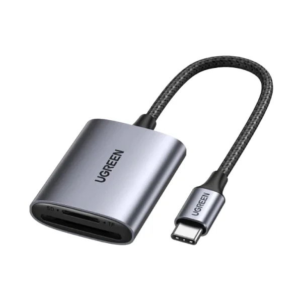 UGREEN 80888 USB-C Dual-Slot SD and Micro SD Card Reader – photo 1