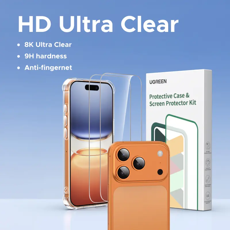 Ugreen 85995 Screen Protector for Iphone 17 Pro Max 2-PACK - Shopo.lk Sri Lanka