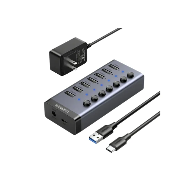 UGREEN 90307 USB-C to 7-Port USB 3.0 Hub - Shopo.lk Sri Lanka