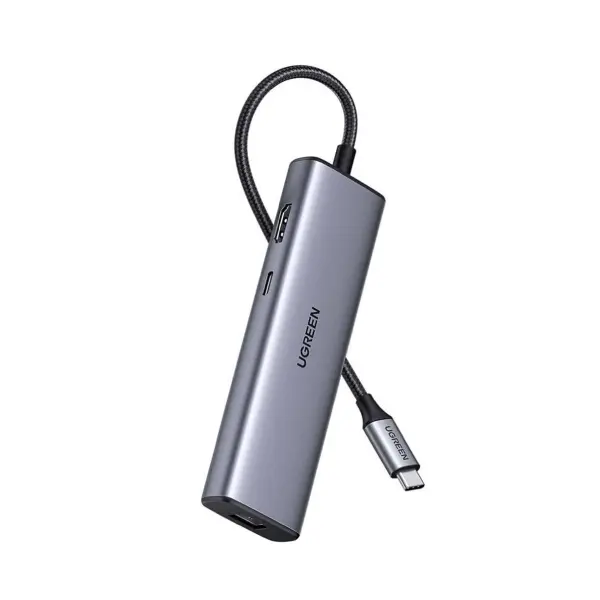 UGREEN 90568 7-in-1 USB-C Hub 4K@30Hz HDMI RJ45 Ethernet - Shopo.lk Sri Lanka