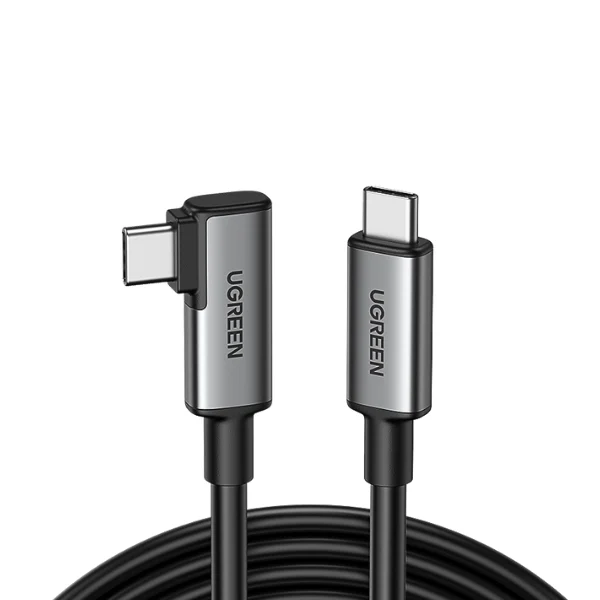 UGREEN 90629 Right Angle USB-C to USB-C Link Cable - Shopo.lk Sri Lanka