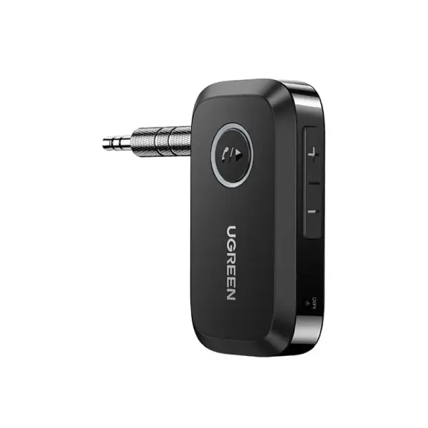 UGREEN 90748 3.5mm Aux Bluetooth 5.3 Audio Transfer Adapter for Vehicle - Shopo.lk Sri Lanka