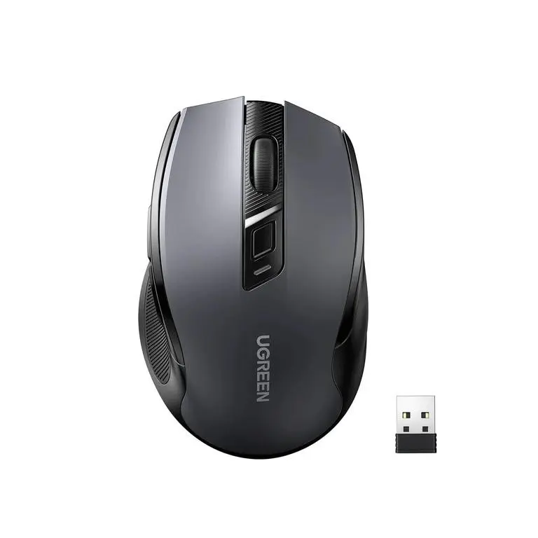 UGREEN 90855 Ergonomic Wireless Mouse Full-Size Ergo Mouse: Following the hand�s natural curve, soft - Shopo.lk Sri Lanka