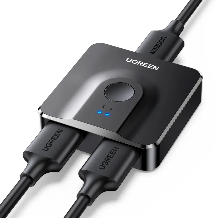 Ugreen CM217 2IN1 Out Hdmi Switcher 4K@60HZ(50966) - Shopo.lk Sri Lanka