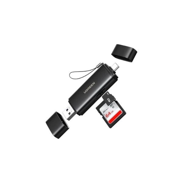 UGREEN CM803 65024 2-in-1 USB-C and USB-A UHS-II SD Card Reader - Shopo.lk Sri Lanka