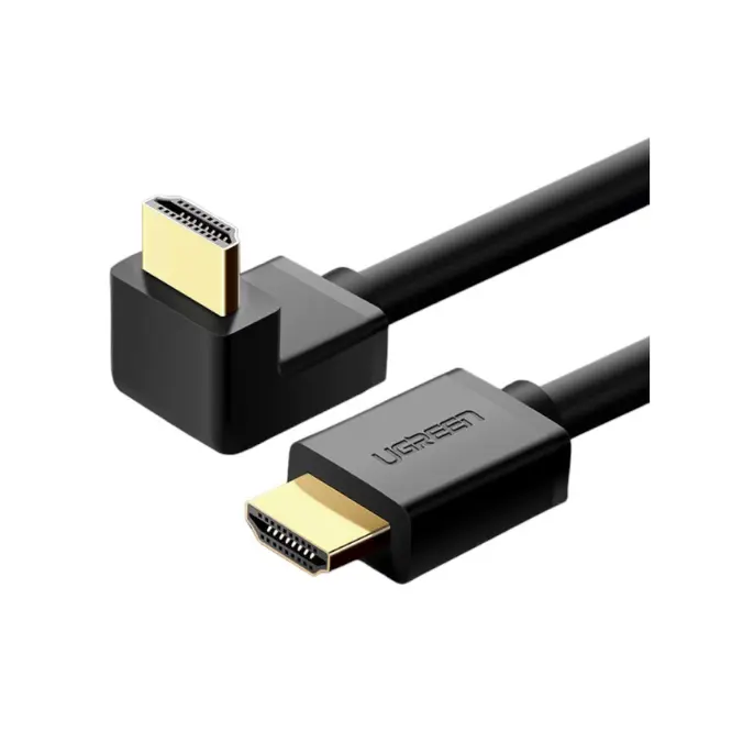 UGREEN HD103 10173 HDMI Cable Right Angle 90 Degree 2m - Shopo.lk Sri Lanka