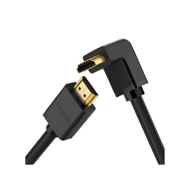 UGREEN HD103 10173 HDMI Cable Right Angle 90 Degree 2m - Shopo.lk Sri Lanka