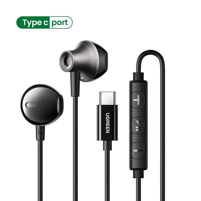 Ugreen In-ear Earphones with TYPE-C Connector (30638) - Shopo.lk Sri Lanka