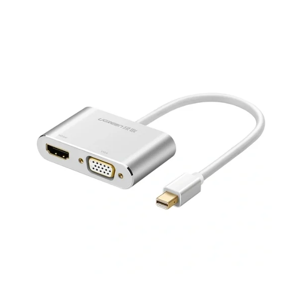 UGREEN MD115 20421 Mini DisplayPort to HDMI & VGA Converter - Shopo.lk Sri Lanka