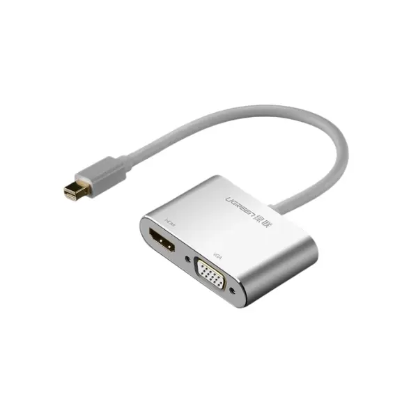UGREEN MD115 20421 Mini DisplayPort to HDMI & VGA Converter - Shopo.lk Sri Lanka
