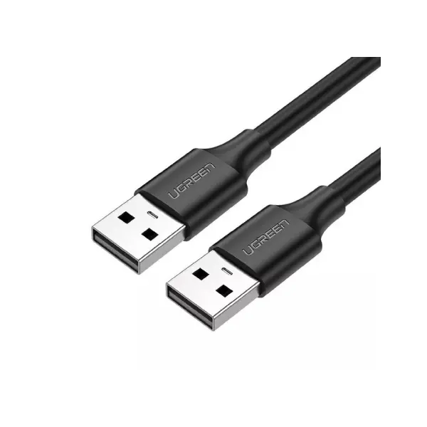 UGREEN USB 2.0 male - USB 2.0 male cable 1 m black US128 10309 - Shopo.lk Sri Lanka