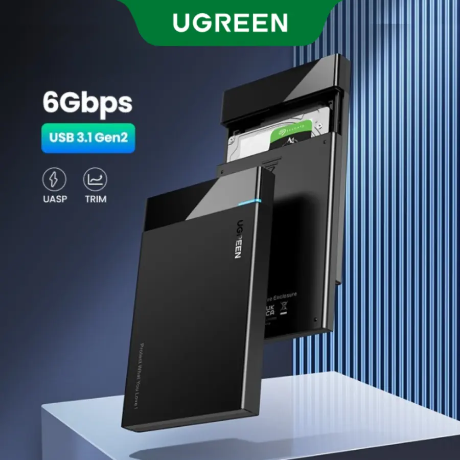 Ugreen USB 3.0 2.5 Inch Hard Drive Box (60353) - Shopo.lk Sri Lanka