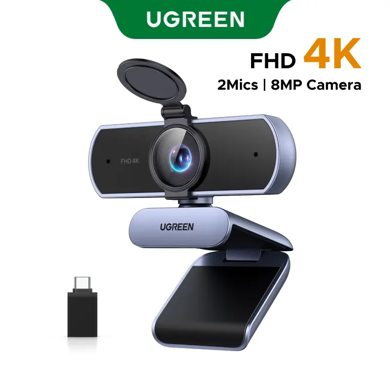 Ugreen USB Full HD Webcam 2K 30FPS(25442) - Shopo.lk Sri Lanka
