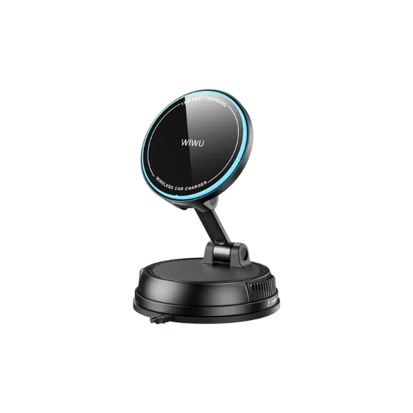 WIWU CH-326 15W Universal Automatic Wireless Car Charger - Shopo.lk Sri Lanka