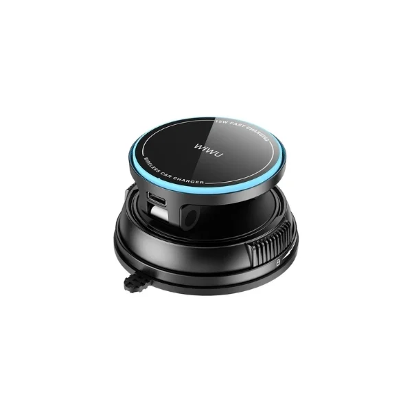 WIWU CH-326 15W Universal Automatic Wireless Car Charger - photo 5 - Shopo.lk