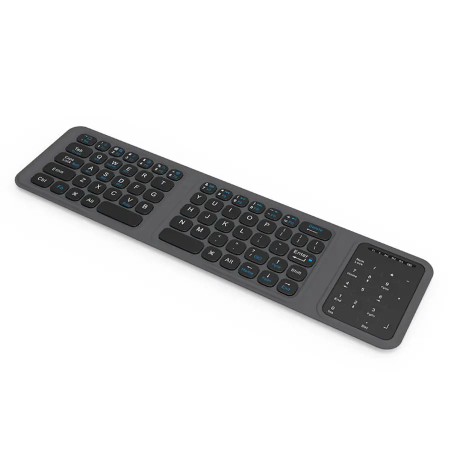 Wiwu FMK-05 Foldable Wireless Keyboard Gray - photo 3 - Shopo.lk