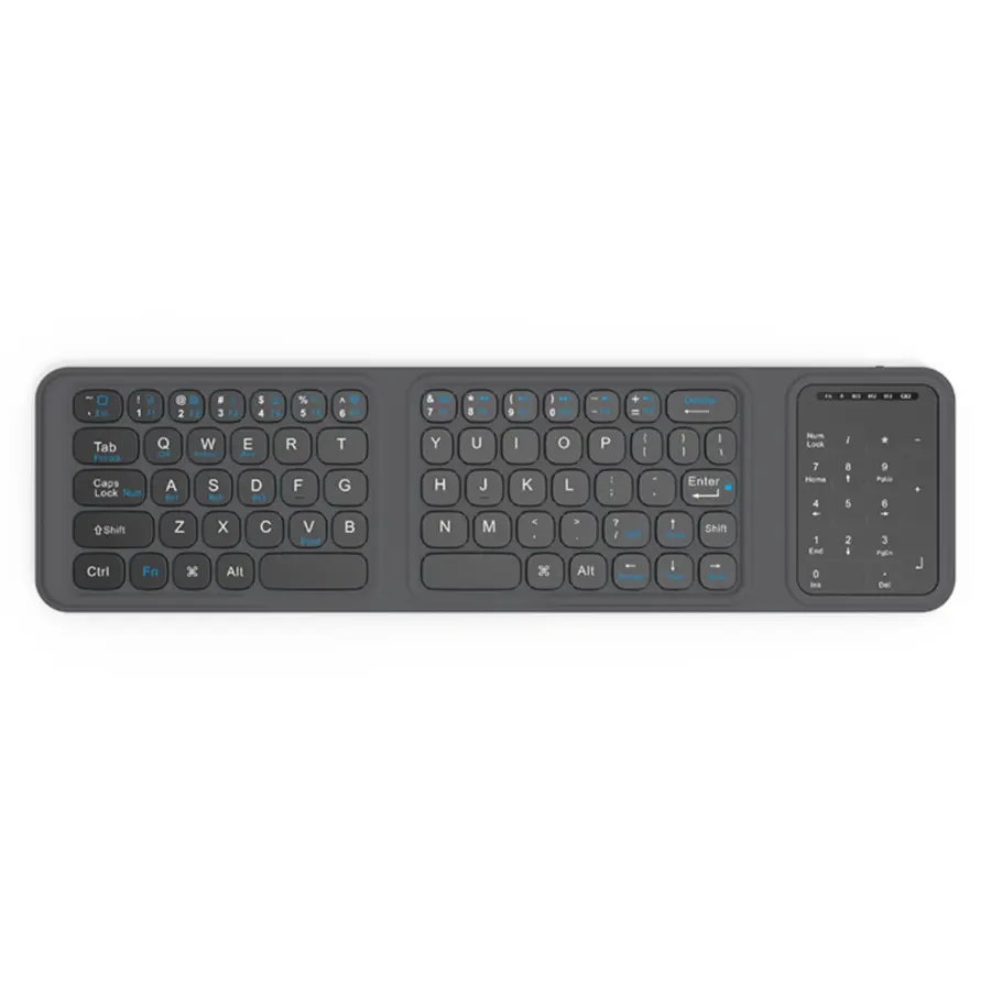 Wiwu FMK-05 Foldable Wireless Keyboard Gray - photo 5 - Shopo.lk