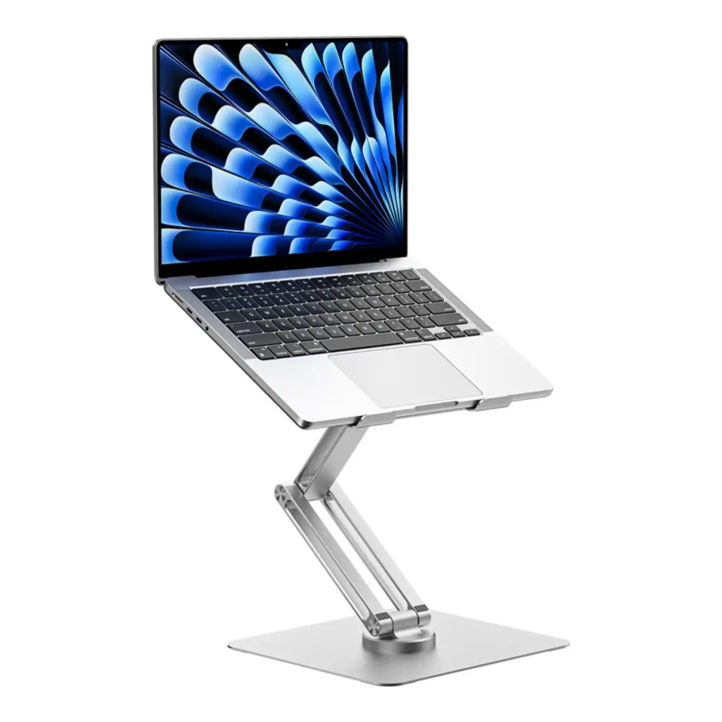 Wiwu S801 Rotative Foldable Laptop Stand Silver - photo 3 - Shopo.lk