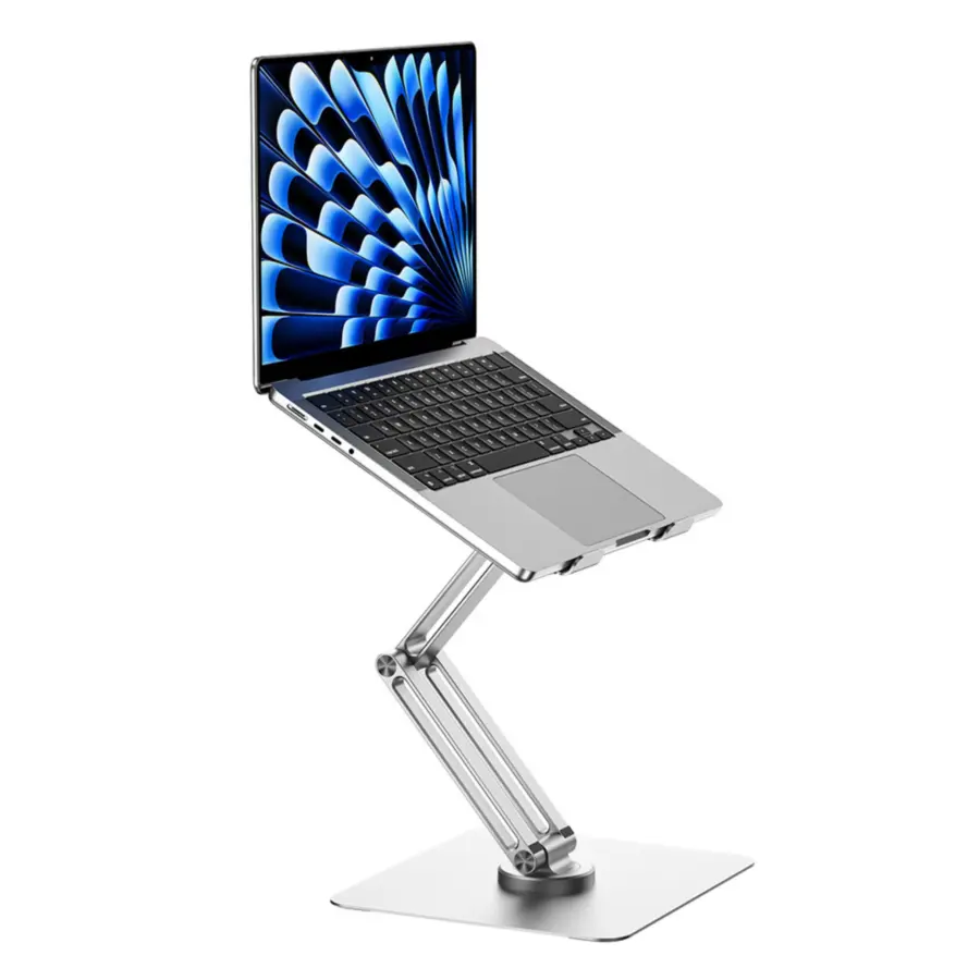 Wiwu S801 Rotative Foldable Laptop Stand Silver - photo 5 - Shopo.lk