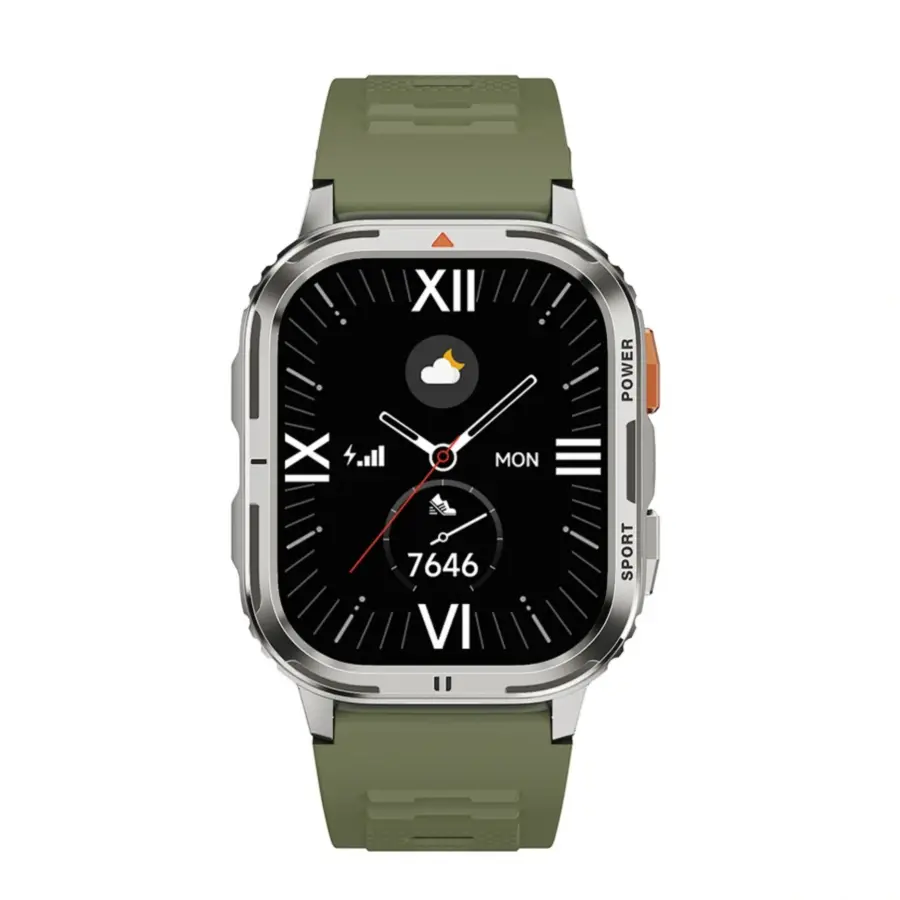 WiWU SW05 Smartwatch - Silver / Tarnish - photo 2 - Shopo.lk