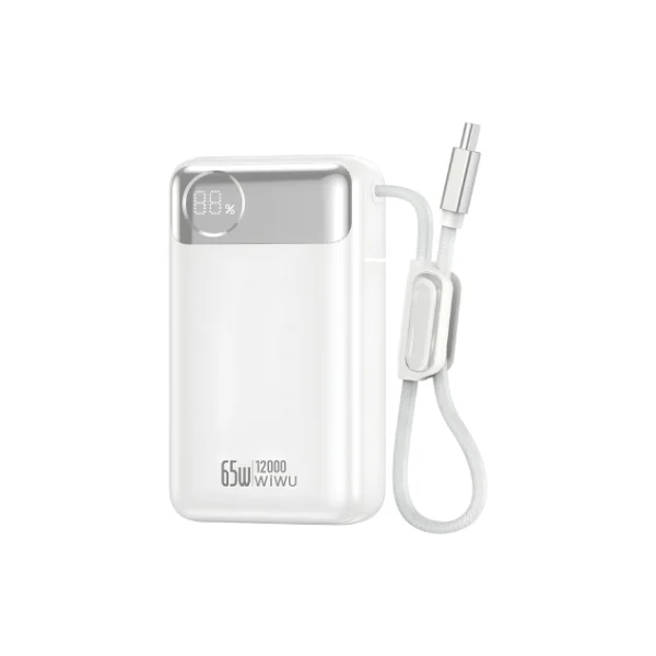 Wiwu T132 Power Plus 12000mAh 65W Power Bank - Shopo.lk Sri Lanka