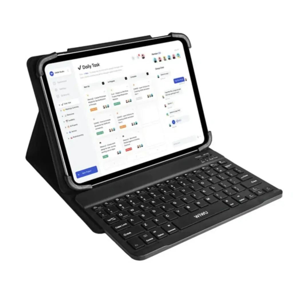 Wiwu W-UK001BLK7 Universal Keyboard Case 7-8 Inch Black - Shopo.lk Sri Lanka